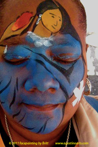 GauguinWomenWithMango_BrittFoto_110430_facepainting_agostinoarts