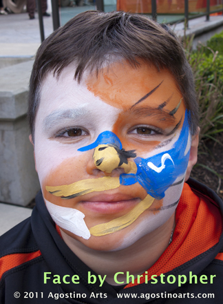 facepainting_BASEBALL_SLIDINGHOME_111002_agostinoarts