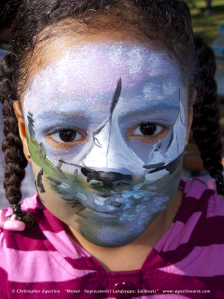 facepainting_MONET_SAILBOATS_111009_agostinoarts