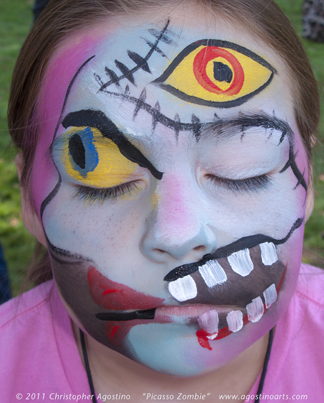 facepainting_PICASSOZOMBIE1_111008_agostinoarts