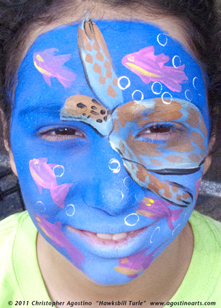 facepainting_TURTLEFISH_111009_agostinoarts