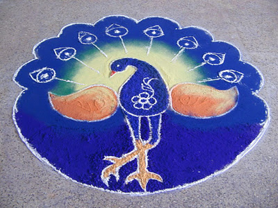 India_RangoliPeacock1