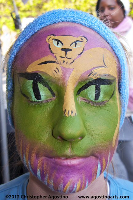 face_painting_lion_forehead1_120428_agostinoarts